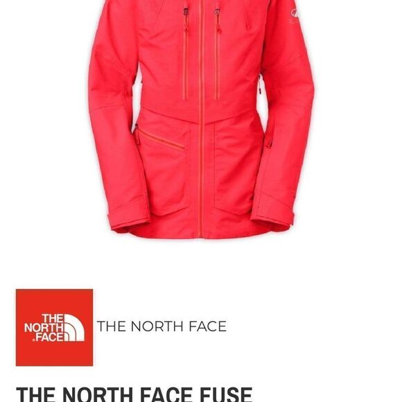 The north face fuse Brigadine Steep Series ski jacket with Recco. READ